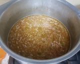 A picture of step 8 of Matar pulao.