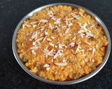 A picture of step 5 of Egg Halwa.