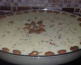 A picture of step 1 of Badami kheer.