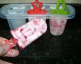 Foto del paso 5 de la receta: Yogurt (heladitos con frutilla)