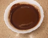 Pas rețetă Chec cu ciocolată și aluat de biscuiți 🍪 1 fotografie