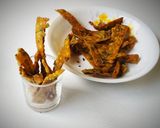 A picture of step 9 of Methi Sticks.