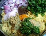 A picture of step 2 of Dal vada.