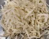 A picture of step 2 of Hash browns fritters.