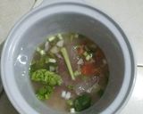 Foto langkah ke 3 dari resep Bubur Nasi Soto Daging Sapi slow cooker (MPASI).