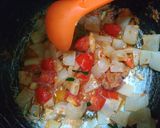 Foto langkah ke 4 dari resep Oseng Cecek Pedas Manis.