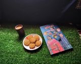 A picture of step 3 of Salted cookies with milk tea.
