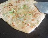 A picture of step 4 of Cabbage+ cheese paratha.