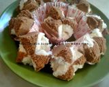 Foto langkah ke 5 dari resep Bolu kukus Susu Mekar🍓.