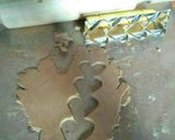 Foto langkah ke 4 dari resep Kue kering coklat teflon 3 bahan.