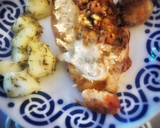 Foto del paso 13 de la receta: Pollo relleno con guarnición
