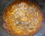 A picture of step 6 of Dal Makhni with Tandoori Roti.