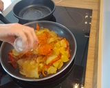 Foto del paso 4 de la receta: Solomillo, con patatas en salsa romesco