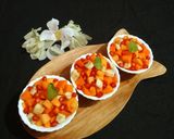 A picture of step 3 of Fruit Chaat.