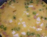 Scamorza, pancetta and asparagus frittata, with crispy potatoes recipe step 3 photo