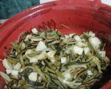 Foto del paso 4 de la receta: Rajas a la crema con queso mozzarella