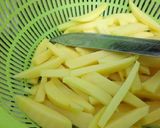 A picture of step 3 of French Fries #AuthorMarathon.
