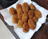 Foto del paso 5 de la receta: Croquetas de abadejo y pimiento asado