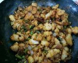 A picture of step 5 of Bread poha.