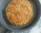 A picture of step 6 of Custard Kunafa.