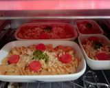 Foto langkah ke 3 dari resep Macaroni Schotel Panggang Simple for Breakfast.