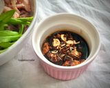 Hình bước làm 2 của món Phở trộn (gọi tạm tên sốt ngũ vị hương nhỉ)