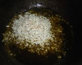 A picture of step 2 of Coconut kashata.