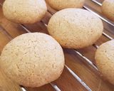 A picture of step 5 of Amaretti biscuits.