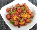 Foto langkah ke 4 dari resep Tofu sosis saus tiram.