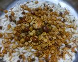 A picture of step 1 of Puffed Rice and Mixture Bhel.