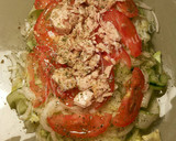 Foto del paso 7 de la receta: Ensalada de laminados con atun blanco al natural
