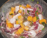 Foto del paso 4 de la receta: Ceviche de lubina para principiantes