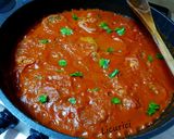 Pas rețetă Spaghetti cu chiftele de vinete în sos de roșii 5 fotografie