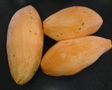 A picture of step 1 of Air Fried Coriander Chunky Sweet Potato Chips.