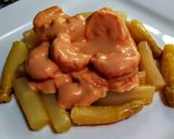 Foto del paso 1 de la receta: ESPÁRRAGOS Blancos coronados con🍤Langostinos y Salsa Rosa...!😋