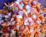 Foto langkah ke 11 dari resep Nasi goreng padang sederhana acar sayur.