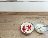 Foto del paso 4 de la receta: Sopa de ajoblanco con anacardos bacalao y cherrys