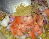 A picture of step 3 of Moong Chaat.