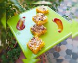 A picture of step 10 of Besan Khaman Dhokla.