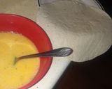 A picture of step 2 of Mi Gringo Breakfast Burrito.