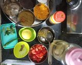 राजस्थानी स्टफ दाल -बाटी(बिना ओवन और बाटी कूकर के)साथ लहसुन चटनी रेसिपी चरण 5 फोटो