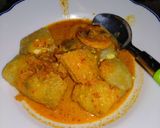 Foto langkah ke 6 dari resep Martabak telur gulai udang.