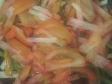 Pastas con cerdo