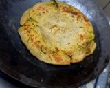A picture of step 7 of Kathiyavadi bajra no bharelo rotlo.