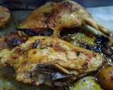 Foto del paso 3 de la receta: Pollo al Ast con Romero, tomillo, hierbabuena, perejil, clavo, 🍋 y especias Cajún