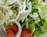 Foto langkah ke 2 dari resep Salad Sayur Aneka Warna.