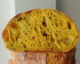 Foto langkah ke 23 dari resep Kunyit Jinten Hitam Italian Herbs Sourdough Bread (Oven Tangkring).
