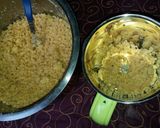 A picture of step 1 of Daal ki barfi.