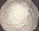A picture of step 1 of 2 ingredients dough.