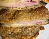 Foto del paso 4 de la receta: Bocaditos de berenjenas jamón y queso en freidora de aire. Una delicia fácil, económica y rendidora